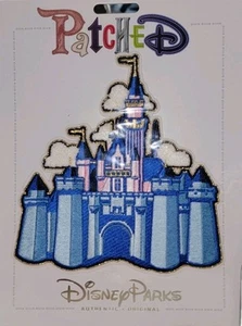 Disney Parks Patched Magic Kingdom Cinderella Castle Patch Large 6" NEW FREE SH - Picture 1 of 3