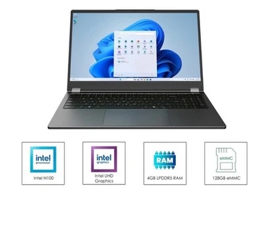 Gateway 15.6" FHD IPS 2-in-1 Convertible Touchscreen Laptop, Intel N100. NEW - Image 1 of 4