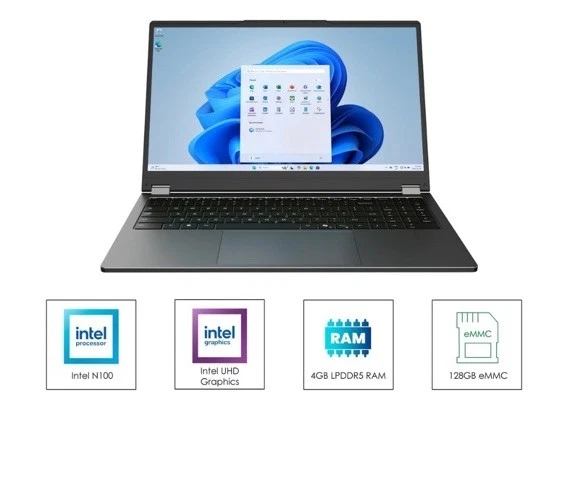 Gateway 15.6" FHD IPS Laptop, Intel N100. NEW WEEKEND SPECIAL!!!!!! - Image 1 of 4