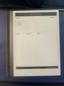 reMarkable 2 Paper Tablet – 6GB – With Bookfolio Case Included Bundle - Zdjęcie 1 z 3
