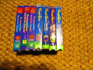 Veggie Tales VHS LOT plus Animated Stories from the New Testament - Foto 1 di 2