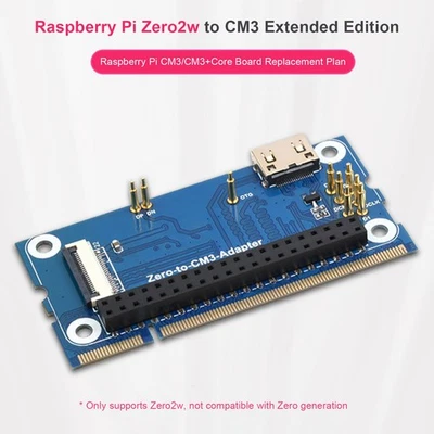 Carte de remplacement CM3 Core Carte d'extension Raspberry Pi Zero 2W vers CM3 E - Photo 1/4