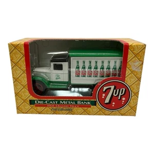 ERTL Collectibles 1931 7UP Delivery Truck 1/34 Scale Die-Cast Metal Bank 7” NIB - Picture 1 of 8