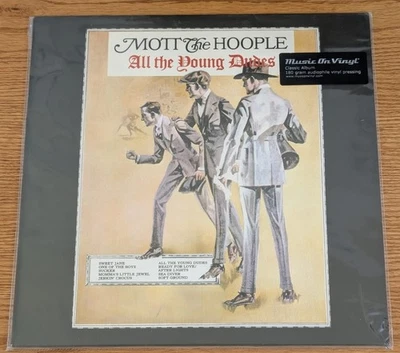 MOTT THE HOOPLE – ALL THE YOUNG DUDES - MUSIC ON  VINYL LP -  GC - Image 1 of 4