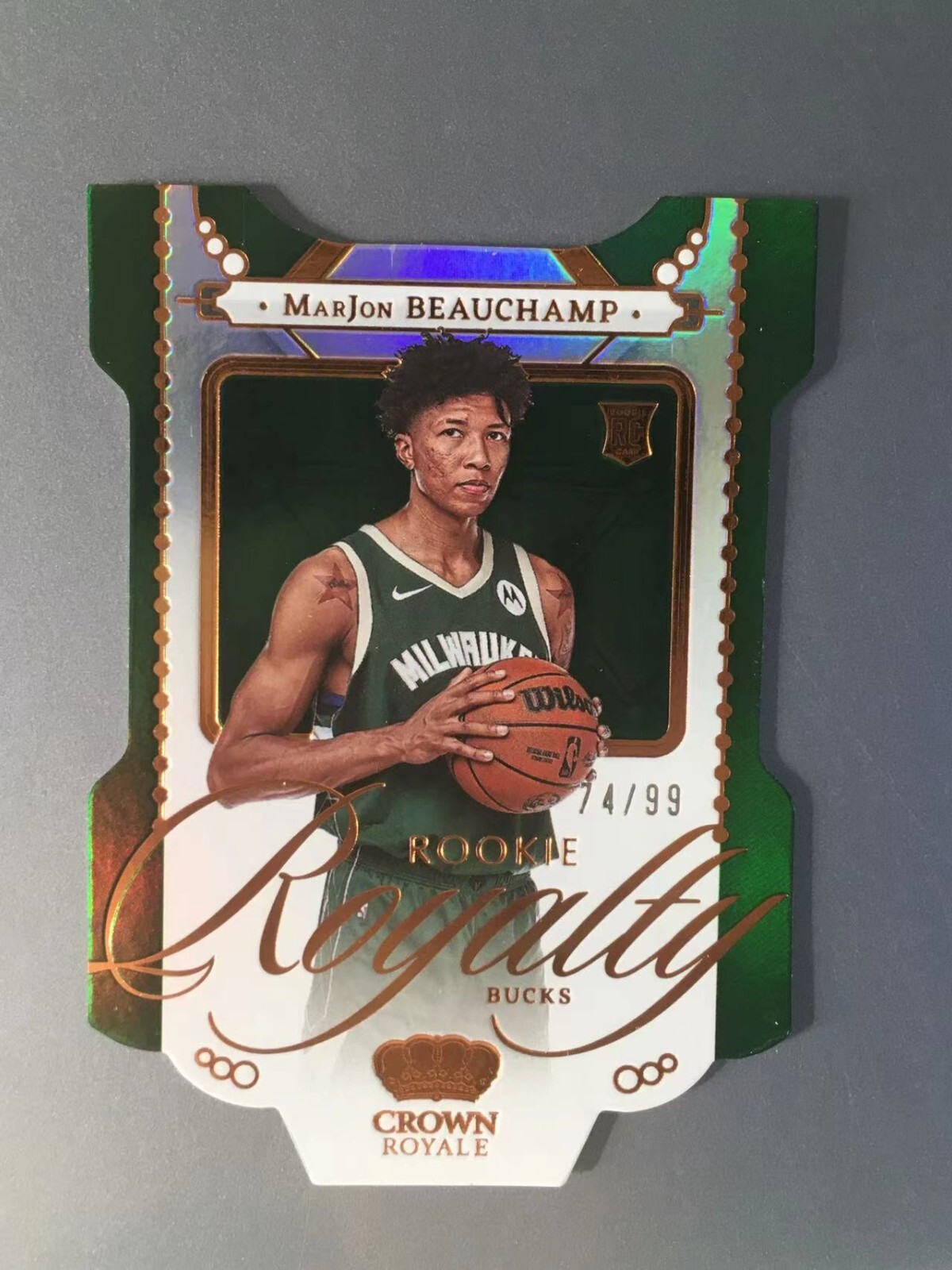 MarJon Beauchamp 2022-23 Panini Crown Royale Rookie Royalty /99 RC #24