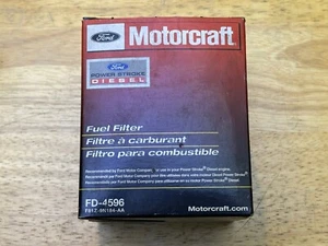 Ford Motorcraft Power Stroke Diesel Fuel Filter FD-4596 F81Z-9N184-AA - Picture 1 of 11