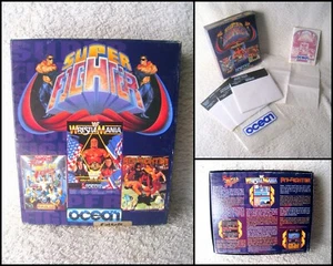 Commodore 64/ 128 Video Game - SUPER FIGHTER (1991) Receipt, Box & Manual - Picture 1 of 10