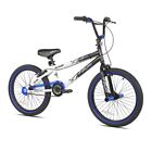 Kent Bicycles 20" Boy's Ambush BMX Child Bike, Black/Blue