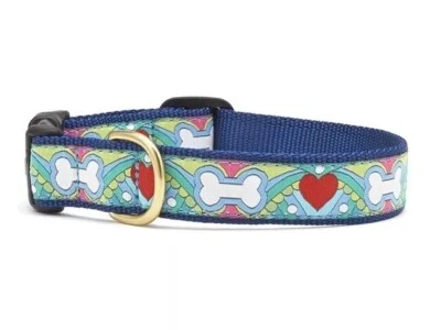 Collar para perro Up Country, libro para colorear, ajustable hecho en EE. UU. XS S M L XL XXL Foto 1 de 2