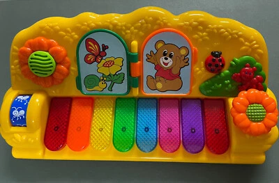 Chicco Children's Keyboard Piano Effects Instrument Effects Light Up Baby Toy - Image 1 of 4