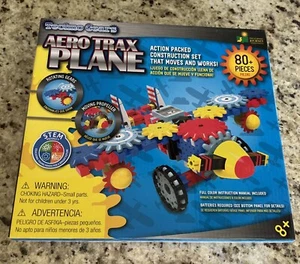 Techno Gears -“Aero Trax Plane” 80+ Pieces - A Stem Product New & Sealed - Picture 1 of 2