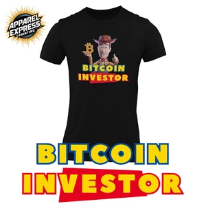 Camiseta personalizada Bitcoin Coin Investor Toy Story Theme criptomoneda - Imagen 1 de 8