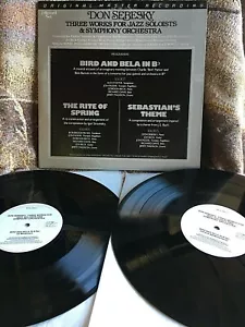 DON SEBESKY VINYL three works LP x2 MFSL ORIGINAL MASTER RECORDING 1979 Symphony - Picture 1 of 11