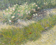 Vincent van Gogh Print Grass and Butterflies