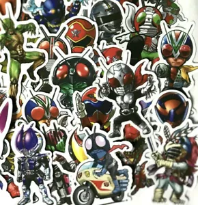 50 Piece Kamen Rider Phone Laptop Water Bottle Decal Anime Sticker Pack - Picture 1 of 8