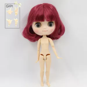 Muñeca Middie Blyth 8" pelo corto bob fábrica cuerpo articulado Neo Blythe muñeca manos - Imagen 1 de 5