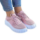 Women Work Breathable Platform Walking Shoes Comfort Sneakers Non-Slip Trainers