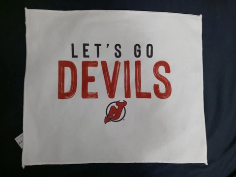 New Jersey Devils Rally Towel 2023 Stanley Cup Playoffs Game 7 Cover