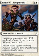 4x Surge of Thoughtweft MTG Lorwyn NM Magic Regular