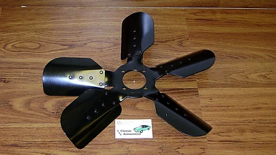 Ventilador de refrigeración del motor de 5 aspas 67-68 Nova Chevelle Camaro ventilador de radiador Foto 1 de 4