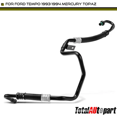 Línea de succión de manguera de refrigerante de aire acondicionado para Ford Tempo 1993-1994 Mercury Topaz L4 2,3 L Foto 1 de 4