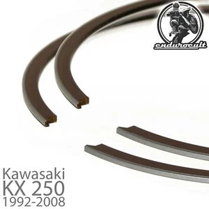 2x anillos de pistón para Kawasaki KX250 / KX 250 1992-2008 (segmento) - Imagen 1 de 3
