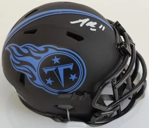 A.J. Brown Signed Tennessee Titans Eclipse Alternate Speed Mini Helmet JSA - Picture 1 of 6