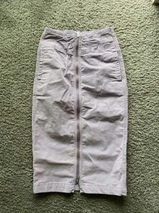 FREE PEOPLE Women's I Want It All Corduroy Straight Pencil Skirt 24 light purple - Picture 1 of 4