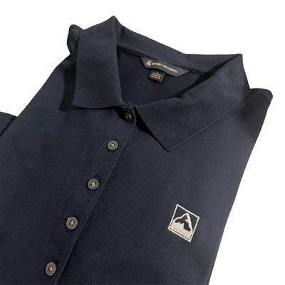 Brooks Brothers Women’s Pima Cotton Pique Polo Navy Blue Size Large - Image 1 of 4