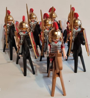 PLAYMOBIL ROMANS BUNDLE CUSTOM UNIQUE - Image 1 of 4