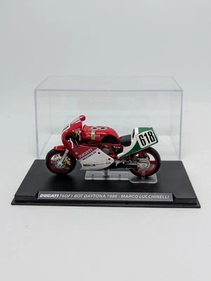 Moto Altaya 1/24 - Ducati 750F1 Bot Daytona - Marco Lucchinelli 1986 - Photo 1/4