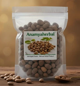 Jamalgota/Croton Tiglium/Jayaphala/Jamalghota Whole Seeds , 100% Indian Herbs - Picture 1 of 4