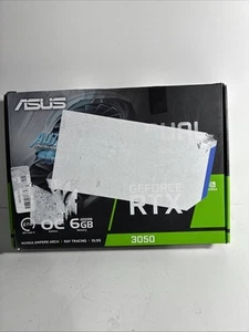 ASUS Dual NVIDIA GeForce RTX 3050 6GB OC Edition Gaming Graphics Card - Open Box - Picture 1 of 14