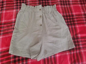 NWOT Moon & Stars Girls Size Large (14) Brown/Green Paperbag Shorts - Picture 1 of 7