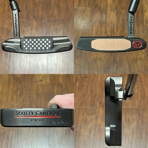 Scotty Cameron Teryllium Newport Putter W/ Cover - Mint - Xtreme Dark Finish - Picture 1 of 10
