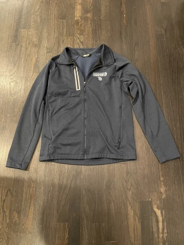 2020 Tampa Bay Rays American League Champion North Face Full Zip Jacket Size L Cover