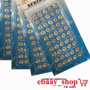 Snap Fastener Poppers Press Nieten Nähen Leder Handwerk Kleidung Knopf UK Verkäufer - Bild 1 von 3