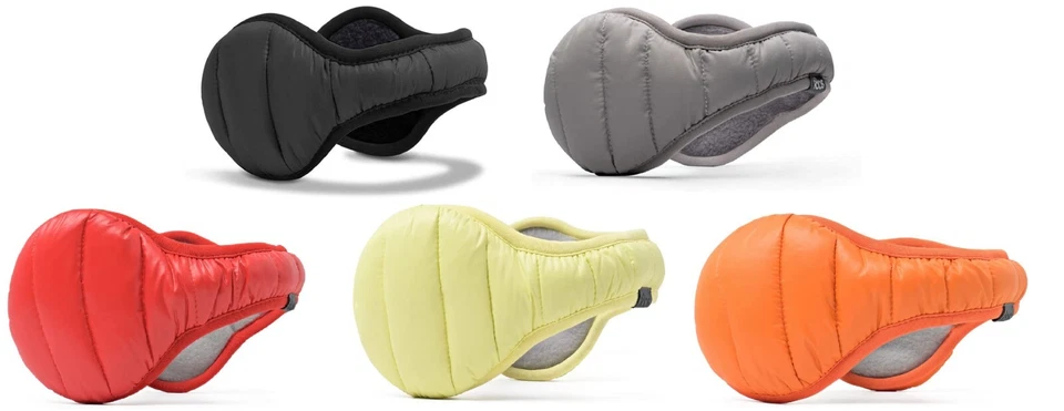 Calentadores de orejas ajustables detrás de la cabeza de plumón de 180 para hombre orejeras de tamaño adulto Foto 1 de 2