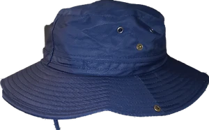 SOMBRERO DE SOL CON CUBO DE PESCA AZUL SENDERISMO CAMPING BOONIE - Imagen 1 de 2