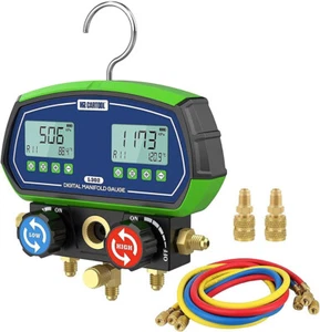 Aire acondicionado digital ayuda de montaje manómetro vacío temperatura de presión R12 R22 R134a - Imagen 1 de 14