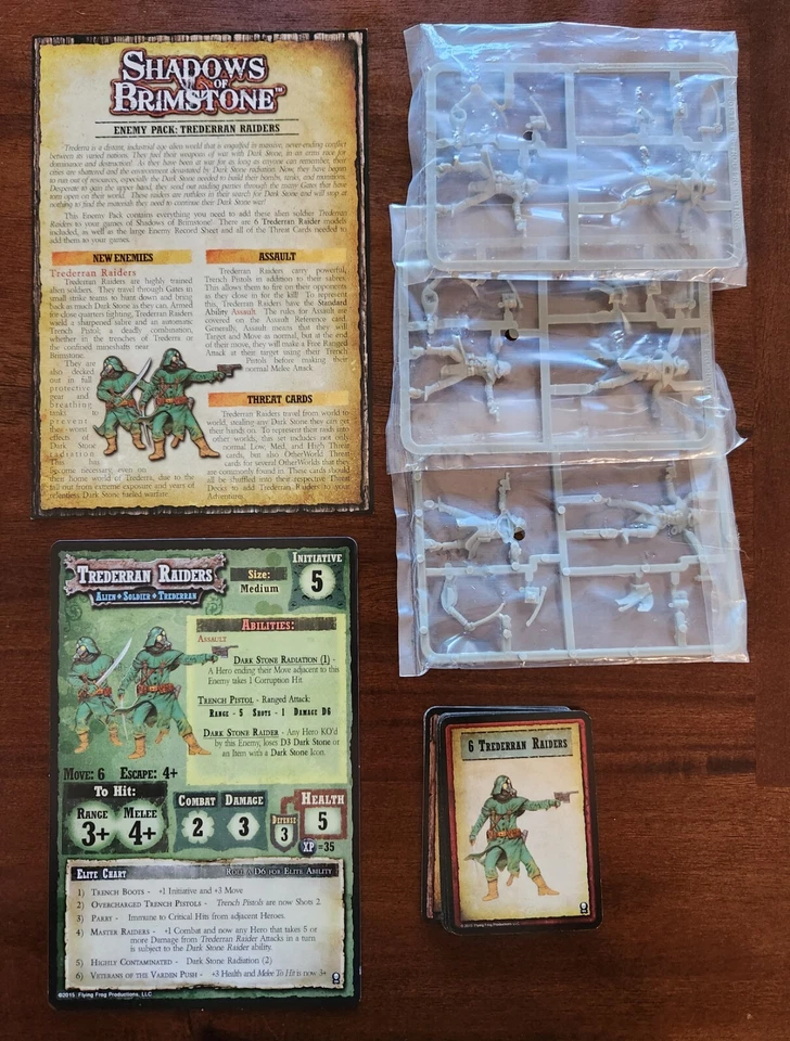 Shadows of Brimstone Trederran Raiders Enemy Pack - Image 1 of 1