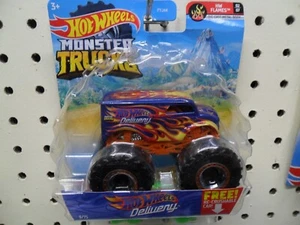 Hot Wheels Monster Trucks Azul Hot Wheels Entrega con coche aplastable gratis - Imagen 1 de 3