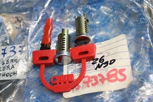 Juego de cerraduras ROJO para Piaggio Typhoon TPH 50 80 125 Sfera ZIP Free Stalker 50 - Imagen 1 de 4