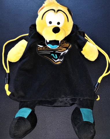 JACKSONVILLE JAGUARS Plush Drawstring Backpack  Forever Collectibles - Very Good Cover