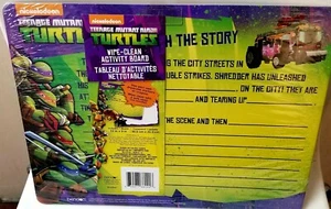 NEW Travel Activity Kids Board Nickelodeon Teenage Mutant Turtles Dry Erase  - Picture 1 of 4