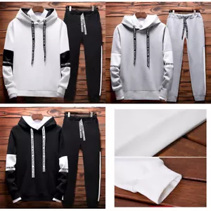 Women's Tracksuit Sport Suit Hoodie Sweater Sweatshirt Pullover Jacket Pant Set - Picture 1 of 5
