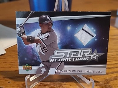 2006 Upper Deck - Star Attractions Swatches #SA-TI Tadahito Iguchi  - Image 1 of 2