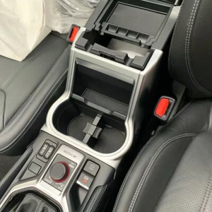 For Subaru Forester 2019-2021 Front Console Water Cup Holder Panel Cover Trim - Picture 1 of 12