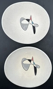 Cuencos para salsa de postre de frutas Poppytrail Metlox Freeform California Comtempora - Imagen 1 de 12
