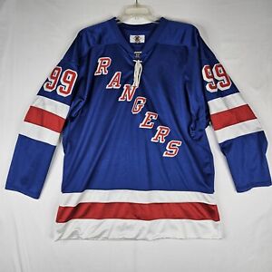 1998-99 WAYNE GRETZKY  New York Rangers Team Issued STARTER Jersey Size 54